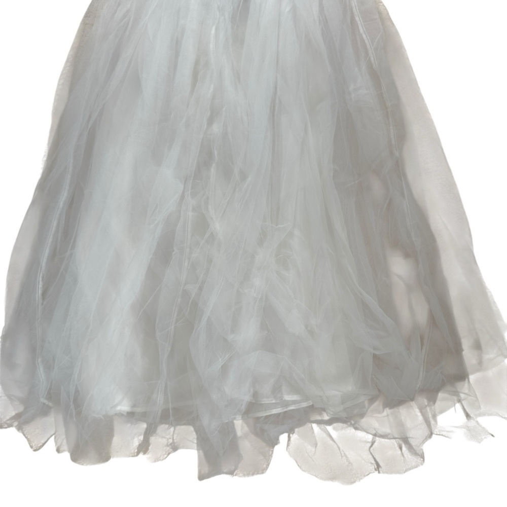 For Love & Lemons White Lily Bodysuit Bridal Gown Womens M - Picture 7 of 9